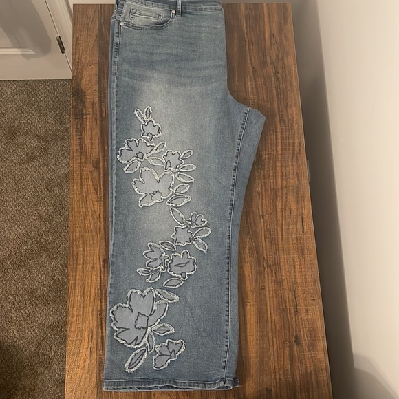 Diane Gilman blue jeans - Picture 4 of 6